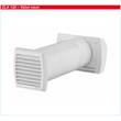 ZLA 125 W - HY 6-45 m3/h - komplett légbevezető páraszabályozott 6-45 m3/h térfogatárammal